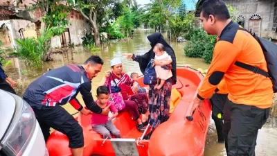 BPBD Demak Catat 8.170 Orang Mengungsi Akibat Banjir