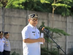 Pj. Wali Kota Bekasi Gelar Apel Pagi Gabungan Jelang Nataru