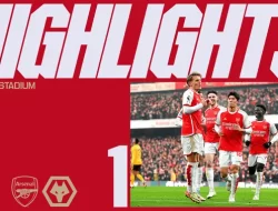 Arsenal Puncaki Klasemen Liga Inggris Usai Tundukan Wolves 2-1