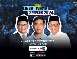 Debat Perdana Pemilu 2024 Bagi Cawapres Resmi Dibuka KPU