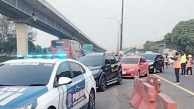 Cegah Kepadatan, Contraflow Diterapkan di Tol Jakarta-Cikampek