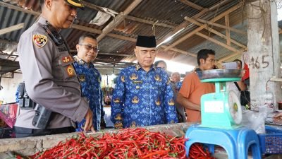 Sidak Pasar Jelang Nataru, Oktoni: Harga Sembako di Asahan Stabil