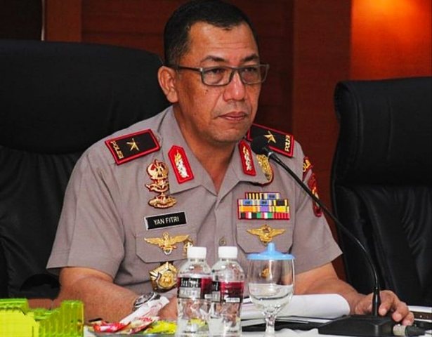 Brigjen Pol. Yan Fitri Halimansyah menjabat Kapolda Kepri menggantikan Irjen Pol Tabana Bangun.