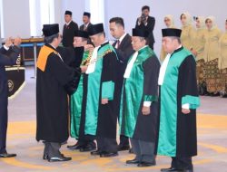 Lantik Lima Ketua Pengadilan Tinggi Agama, Ketua MA: Jaga Marwah Peradilan
