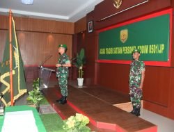 Dandim 0501/Jakpus Pimpin Korprapot Pelepasan Pindah Satuan