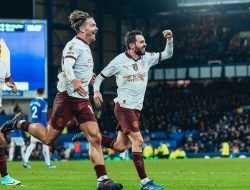 Bangkit Dari Ketinggalan, Manchester City Kandaskan Everton 3-1