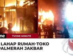 Dilalap “Si Jago Merah”, 10 Rumah di Palmerah-Jakbar Terbakar