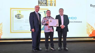 Pelindo Berhasil Sabet Dua Penghargaan dari Bisnis Indonesia