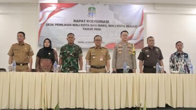 Pj.Wali Kota Bekasi Gelar Rakor Desk Pilkada 2024