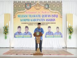 Sekda Resmi Buka STQ KORPRI Kabupaten Asahan