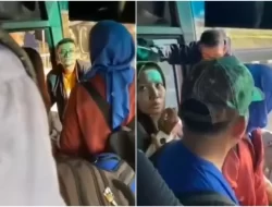 Ngamuk! Viral Pria Membuat Rusuh di Bus Bandara Soetta