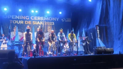 Ajang Balap Sepeda “Tour de Siak”-Riau 2023 Resmi Dibuka PB ISSI