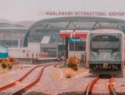 Cek! Jadwal Lengkap Kereta Api Bandara Kualanamu Selama Natal-Tahun Baru
