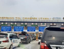 Ini Catatan Polri, Kendaraan Keluar Masuk Jakarta, Melalui Tol Cikampek Utama