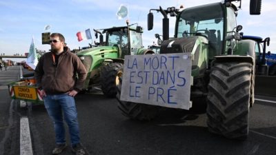 Petani Prancis Marah Ancam Memblokade Kota Paris