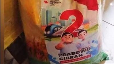 TKN Bilang Begini Soal Beras Bansos Berstiker Prabowo-Gibran