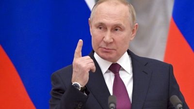 Presiden Rusia Vladimir Putin