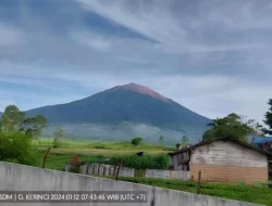 PVMBG: Di Gunung Kerinci Terjadi Peningkatan Intensitas Gempa Vulkanik