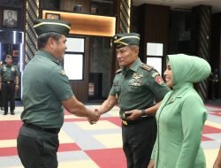 Kasad Terima Laporan Kenaikan Pangkat 30 Pati TNI AD
