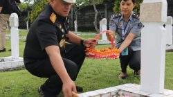 Peringati HBI ke-74, Kanwil Kemenkumham Bali gelar ziarah dan tabur bunga