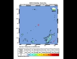 Wilayah Laut Banda-Maluku Diguncang Gempa M5,9, BMKG: Tak Berpotensi Tsunami