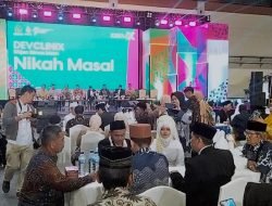 Berlangsung Khidmat, 78 Pasangan Langsungkan Nikah Massal Gratis yang Difasilitasi Kemenag