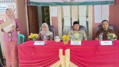 Resmi Dilantik, 44 Petugas PTPS Kecamatan Tanjung Kemuning Siap Jalankan Tugas