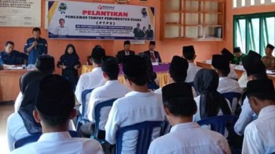 Anggota PTPS Kecamatan Tetap Kabupaten Kaur Resmi Dilantik