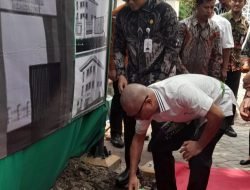 Jamintel Reda Manthovani Letakkan Batu Pertama Pembangunan KPN Kejari Jakpus