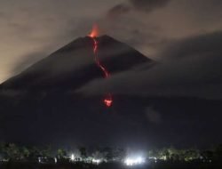Kembali Erupsi, Letusan Gunung Semeru Mencapai 900 Meter