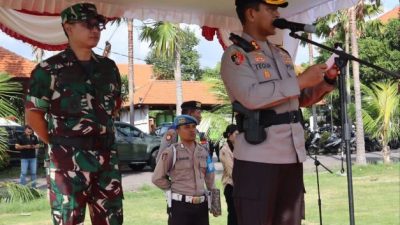 765 Personel Gabungan Amankan Pergantian Tahun Baru di Kabupaten Badung