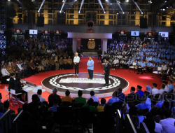 Ahad Malam, Debat Ketiga Capres Pemilu 2024 Digelar KPU