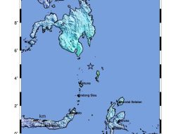 Pulau Karatung di Talaud-Sulut Diguncang Gempa 7,0 Magnitudo