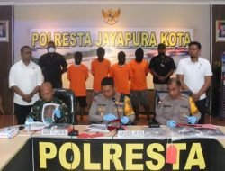 Polisi Tangkap 4 Pelaku Pembakaran saat Iringan Jenazah Enembe