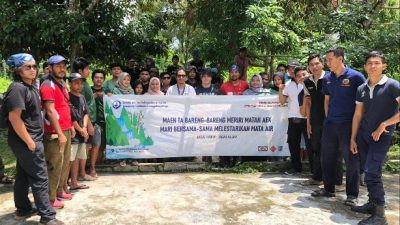 Lapas Terbuka Lombok Tengah Kanwil Kemenkumham NTB, melaksanakan kegiatan penanaman pohon bersama dengan organisasi kemanusiaan "KUN Humanity System+", tokoh masyarakat dan pemerintah Desa Genggelang, Minggu (28/1/2024).
