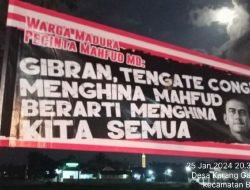 Spanduk Tolak Gibran Marak di Jatim dan Madura