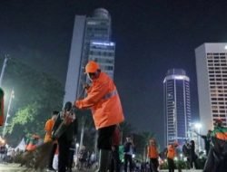 Sampah Perayaan Tahun Baru di Jakarta Diperkirakan 40-50 Ton
