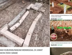Warganet Geger! Tanah Kuburan Dijual di E-Commerce