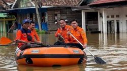 Banjir di Desa Kedungringin, Kecamatan Beji, Kabupaten Pasuruan, Jawa Timur. Foto: istimewa 