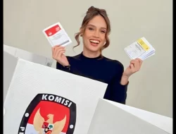 Gunakan Hak Pilih, Cinta Laura Nyoblos di Luar Negeri