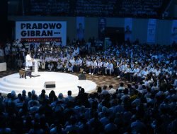 Di Hadapan Ribuan Relawan Muda, Prabowo: Kalau Bersama Anak Muda, Saya Tidak Takut!