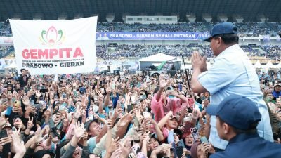 Tanggal 10 Februari Prabowo Gibran Gelar Pesta Rakyat di GBK, Terbuka untuk Umum