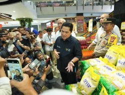 Jokowi Instruksikan Menteri BUMN Pastikan Stok Beras Aman