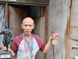 Mantan Atlet Binaraga Ini Hidup di Gubuk dan Nganggur