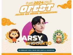 Keren, OFEST 2024 SMPI Al-Hamidiyah Hadirkan Penyanyi Arsy Widianto