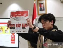 Prabowo – Gibran Menang di TPS Beijing Raih Total 381 Suara