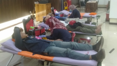 KSO TPK Koja Gelar Kegiatan Aksi Peduli Donor Darah