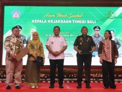 Pj Gubernur Bali Hadiri Pisah Sambut Kepala Kejaksaan Tinggi Bali
