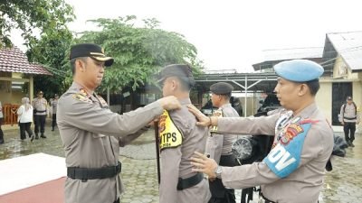 Kapolres Pesisir Barat Cek Kesiapan Pengamanan Pemilu