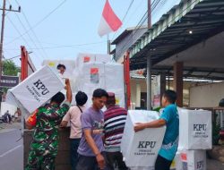 Pemilu di Kabupaten Pasuruan, 40.545 Kotak Suara dan Bilik Suara Sudah Dikembalikan ke Kecamatan